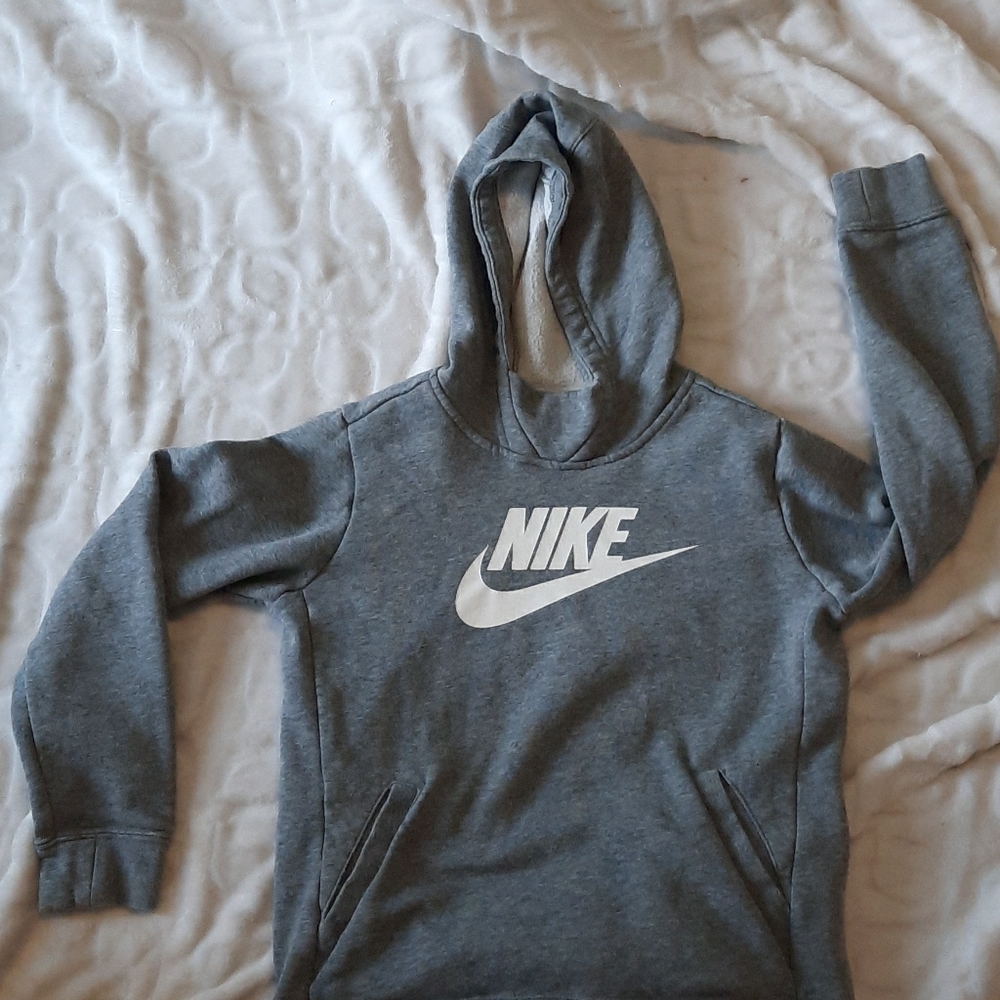 Youth large grey Nike sweatshirt